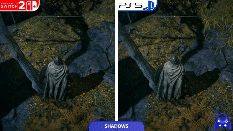 Switch2とPS5の影の表現比較(森)