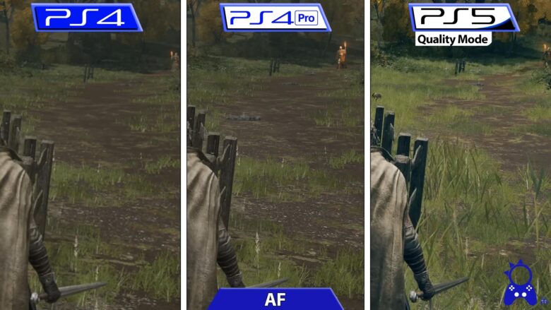 PS4・PS4Pro・PS5のアニソトロピックフィルタリング比較