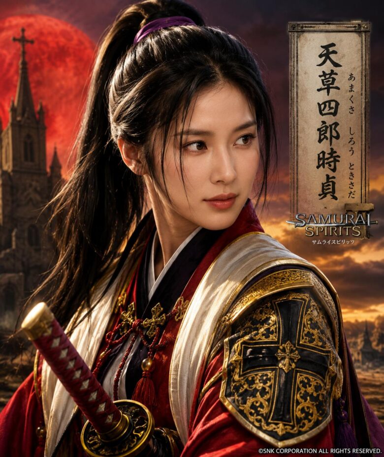AI生成の天草四郎時貞イメージ画像